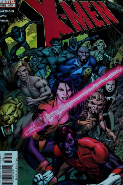 Couverture de UNCANNY X-MEN (1963) #458 - par Alan Davis - lecubeacomics.com