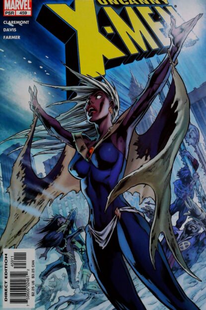 Couverture de UNCANNY X-MEN (1963) #459 - par Alan Davis - lecubeacomics.com