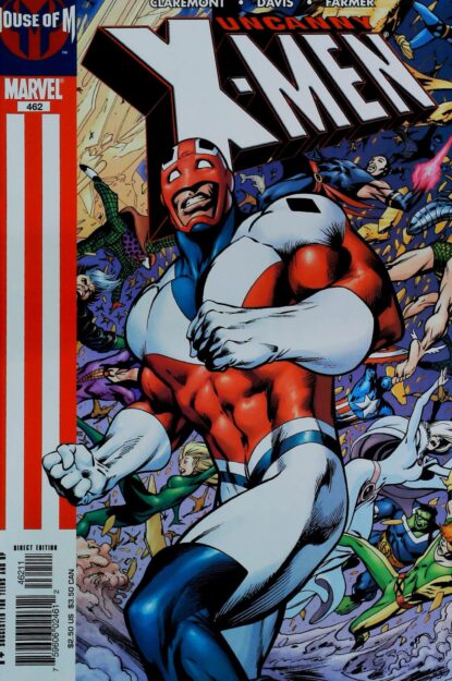 Couverture de UNCANNY X-MEN (1963) #462 - par Alan Davis - lecubeacomics.com