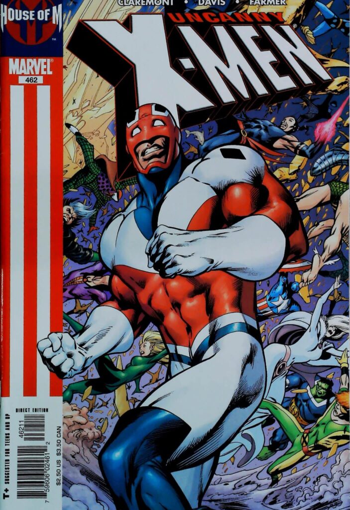 Uncanny X-Men #462, vue de l'exemplaire