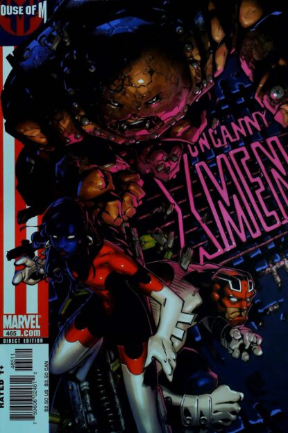 Couverture de UNCANNY X-MEN (1963) #465 - par Chris Bachalo - lecubeacomics.com