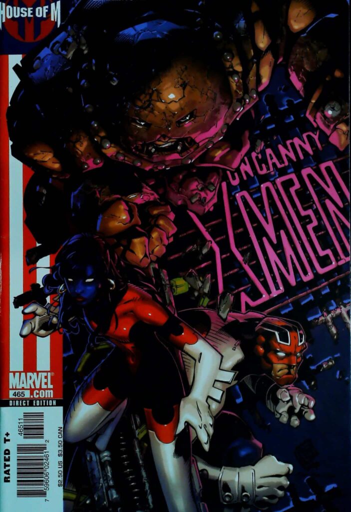 Uncanny X-Men #465, vue de l'exemplaire