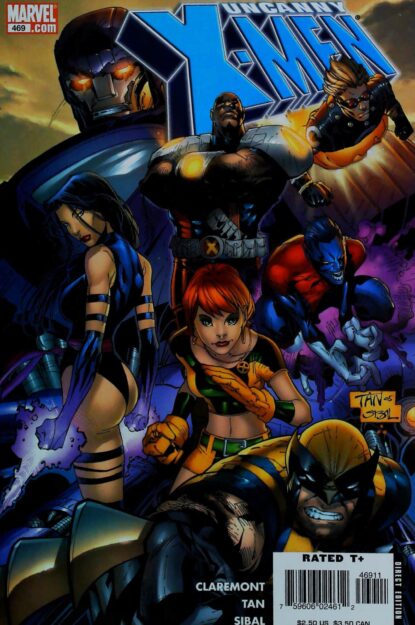 Couverture de UNCANNY X-MEN (1963) #469 - par Billy Tan - lecubeacomics.com