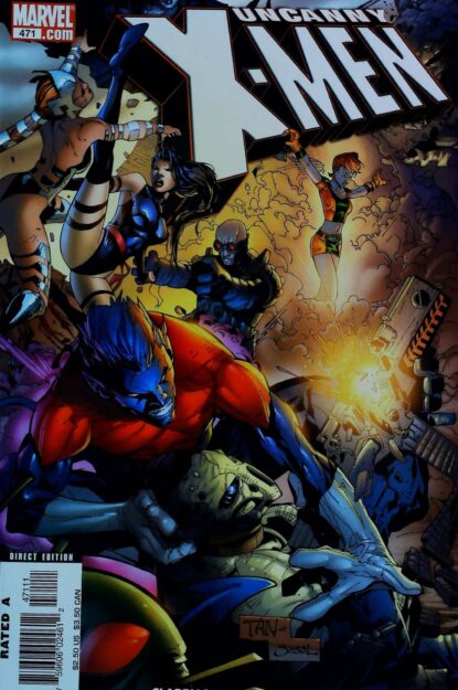 Couverture de UNCANNY X-MEN (1963) #471 - par Billy Tan - lecubeacomics.com