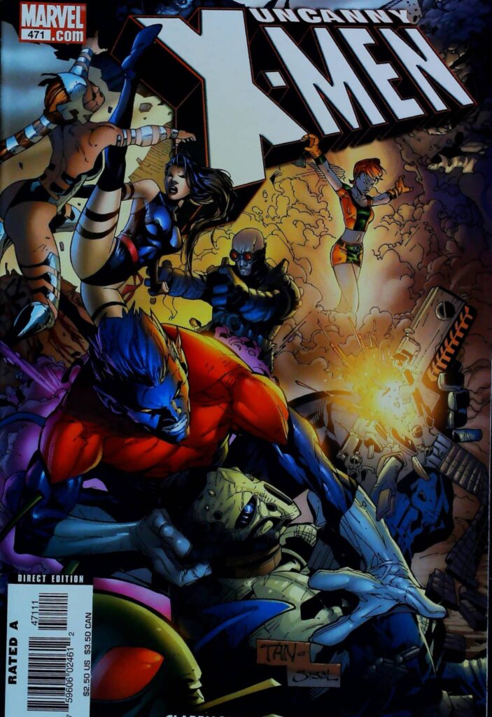 Uncanny X-Men #471, vue de l'exemplaire