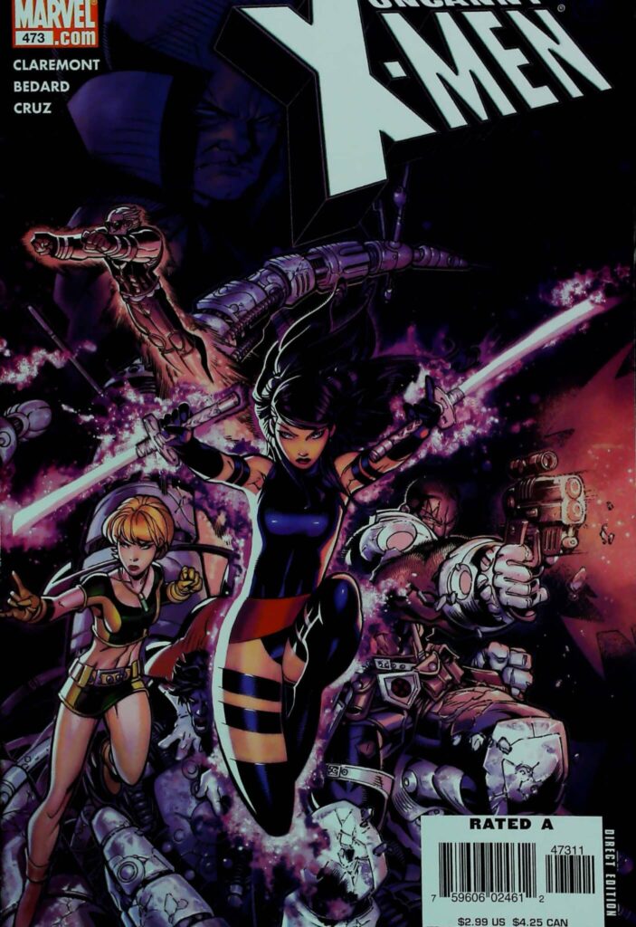 Uncanny X-Men #473, vue de l'exemplaire