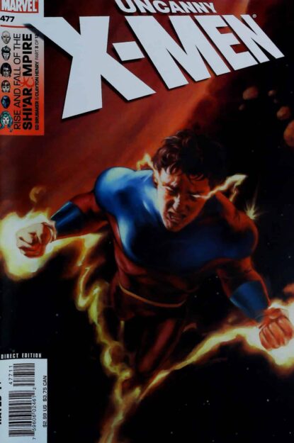 Couverture de UNCANNY X-MEN (1963) #477 - par John Watson - lecubeacomics.com