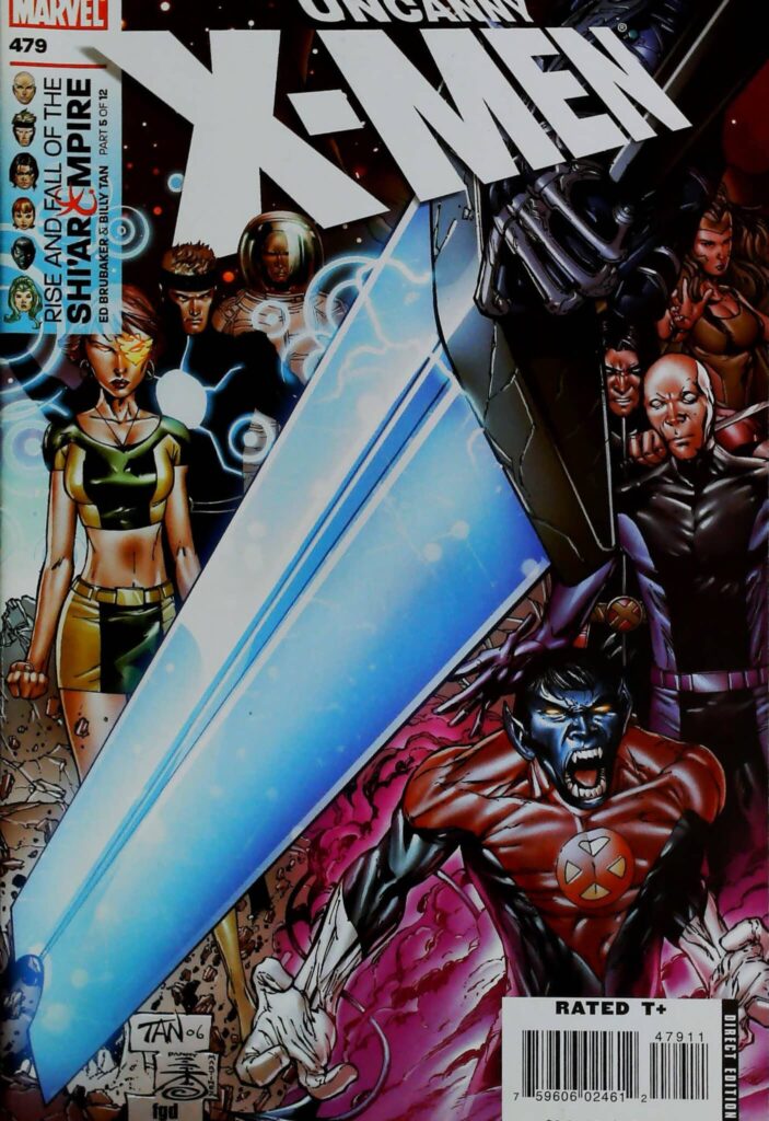 Uncanny X-Men #479, vue de l'exemplaire