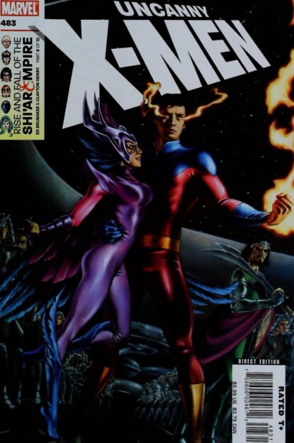 Couverture de UNCANNY X-MEN (1963) #483 - par John Watson - lecubeacomics.com