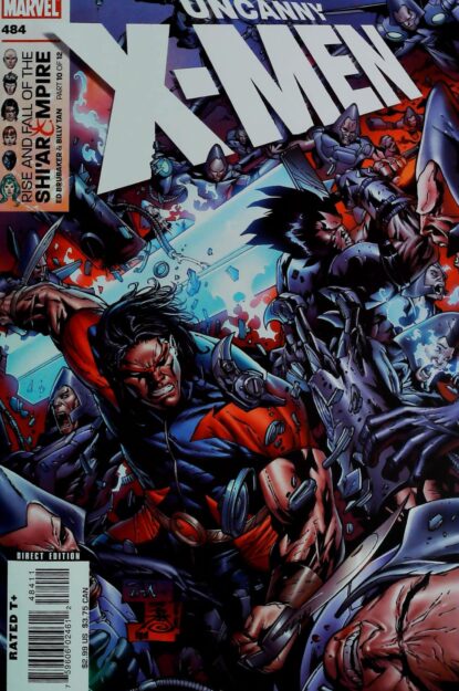Couverture de UNCANNY X-MEN (1963) #484 - par Billy Tan - lecubeacomics.com