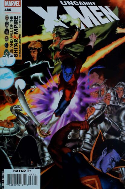 Couverture de UNCANNY X-MEN (1963) #486 - par John Watson - lecubeacomics.com
