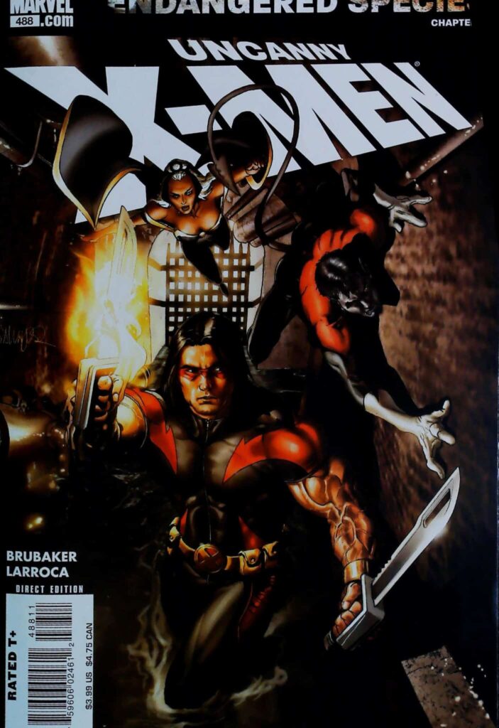 Uncanny X-Men #488, vue de l'exemplaire