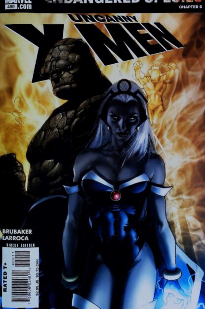 Couverture de UNCANNY X-MEN (1963) #489 - par Salvador Larroca - lecubeacomics.com