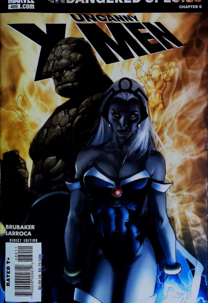 Uncanny X-Men #489, vue de l'exemplaire