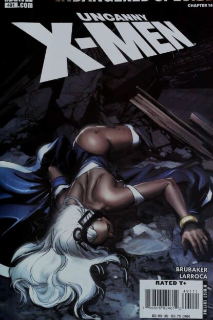 Couverture de UNCANNY X-MEN (1963) #491 - par Salvador Larroca - lecubeacomics.com