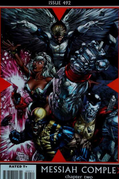 Couverture de UNCANNY X-MEN (1963) #492 - par David Finch - lecubeacomics.com