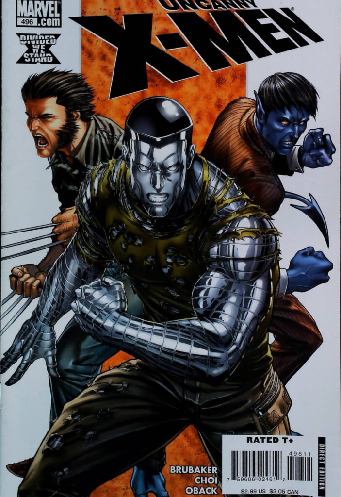 Uncanny X-Men #496, vue de l'exemplaire