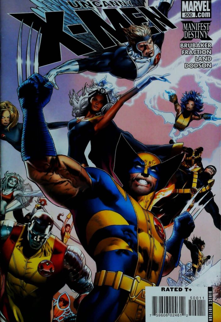 Uncanny X-Men #500, vue de l'exemplaire