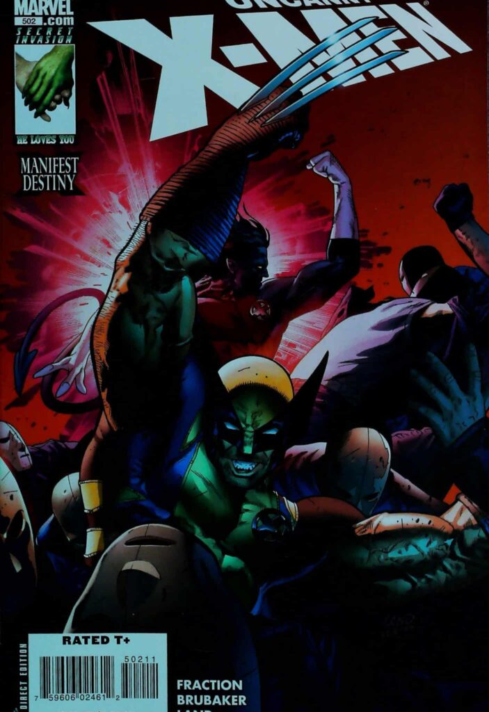 Uncanny X-Men #502, vue de l'exemplaire