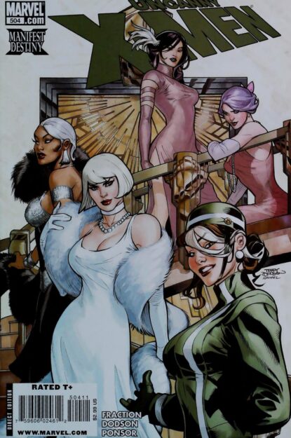 Couverture de UNCANNY X-MEN (1963) #504 - par Terry Dodson - lecubeacomics.com