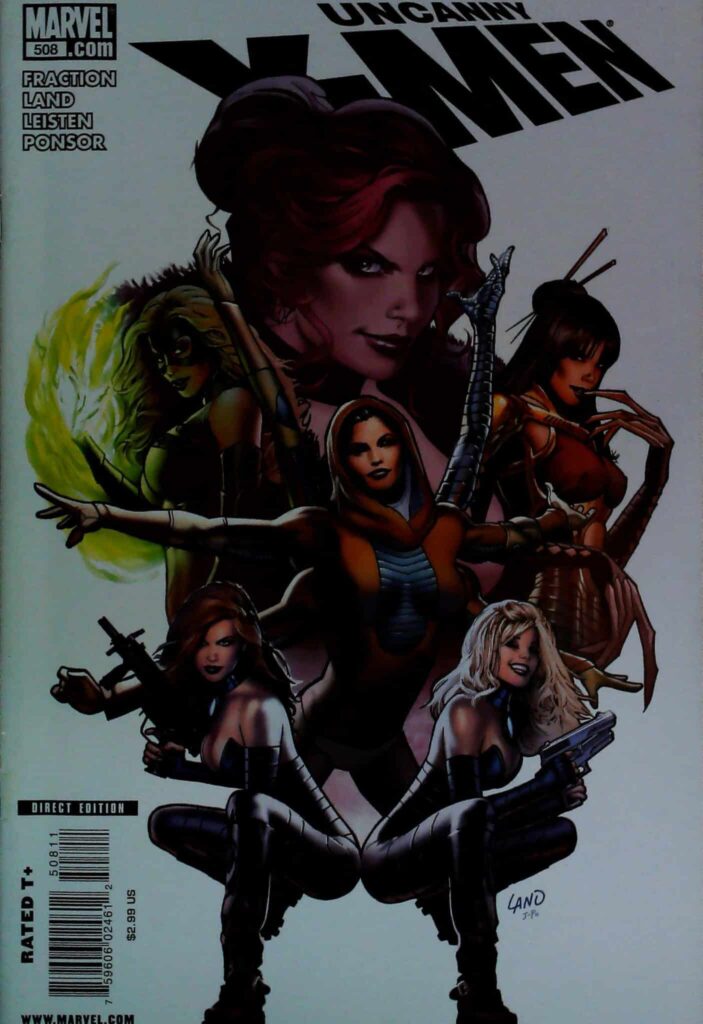 Uncanny X-Men #508, vue de l'exemplaire