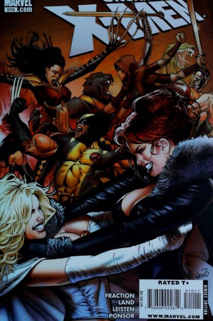 Couverture de UNCANNY X-MEN (1963) #510 - par Greg Land - lecubeacomics.com
