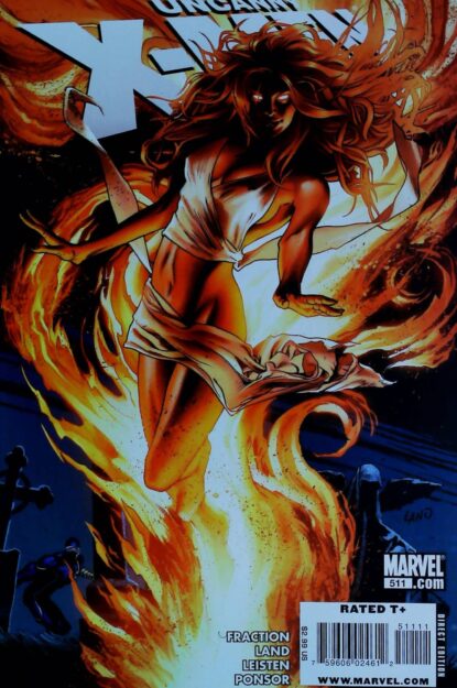 Couverture de UNCANNY X-MEN (1963) #511 - par Greg Land - lecubeacomics.com