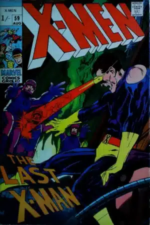 Couverture de UNCANNY X-MEN (1963) #59 - par Neal Adams - lecubeacomics.com