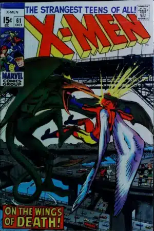 Couverture de UNCANNY X-MEN (1963) #61 - par Neal Adams - lecubeacomics.com