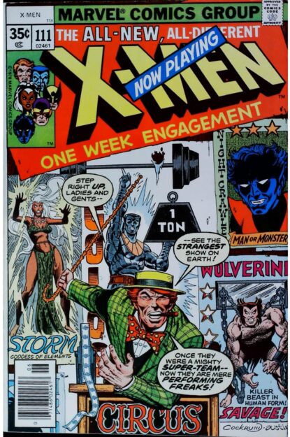 UNCANNY X-MEN (1963) #111 - Marvel - lecubeacomics.com Couverture de UNCANNY X-MEN (1963) #111 - par Dave Cockrum - lecubeacomics.com