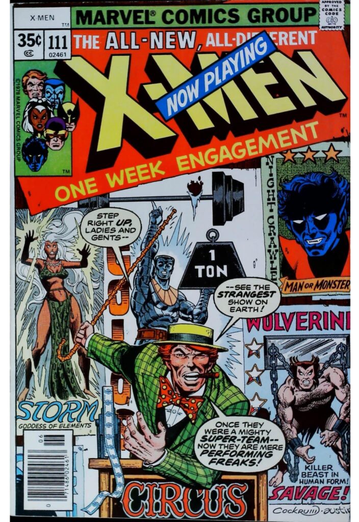 Uncanny X-Men #111, exemplaire FN/VF 7.0, recto