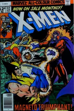 Couverture de UNCANNY X-MEN (1963) #112 - par George Perez - lecubeacomics.com