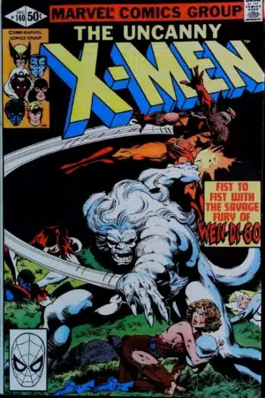 Couverture de UNCANNY X-MEN (1963) #140 - par John Byrne - lecubeacomics.com