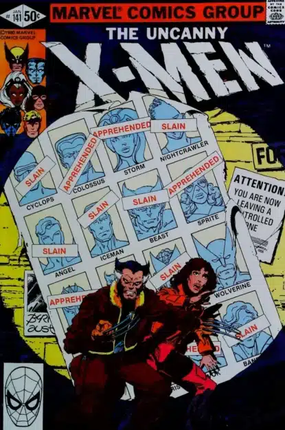 UNCANNY X-MEN (1963) #141 - Marvel - lecubeacomics.com Couverture de UNCANNY X-MEN (1963) #141 - par John Byrne - lecubeacomics.com