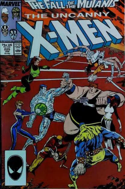 UNCANNY X-MEN (1963) #225 - Marvel - lecubeacomics.com Couverture de UNCANNY X-MEN (1963) #225 - par Marc Silvestri - lecubeacomics.com