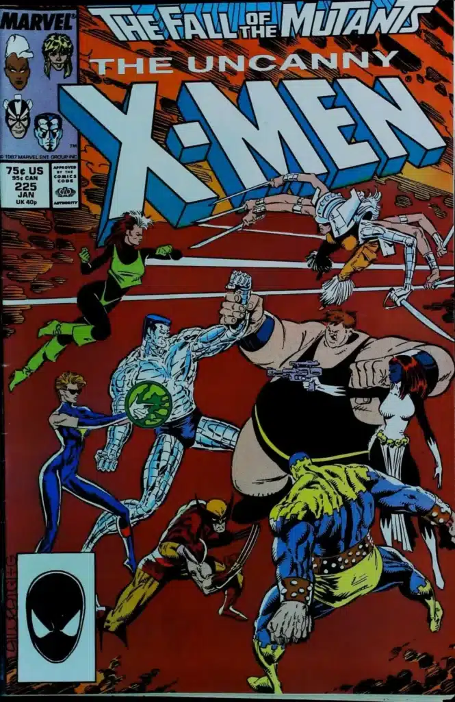 Uncanny X-Men #225, vue de l'exemplaire