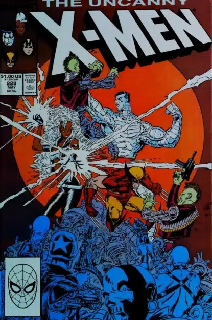 UNCANNY X-MEN (1963) #229 - Marvel - lecubeacomics.com Couverture de UNCANNY X-MEN (1963) #229 - par Marc Silvestri - lecubeacomics.com
