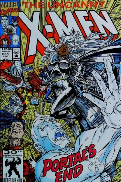 UNCANNY X-MEN (1963) #285 - Marvel - lecubeacomics.com Couverture de UNCANNY X-MEN (1963) #285 - par Whilce Portacio - lecubeacomics.com