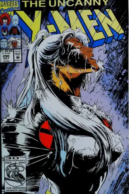 UNCANNY X-MEN (1963) #290 - Marvel - lecubeacomics.com Couverture de UNCANNY X-MEN (1963) #290 - par Whilce Portacio - lecubeacomics.com