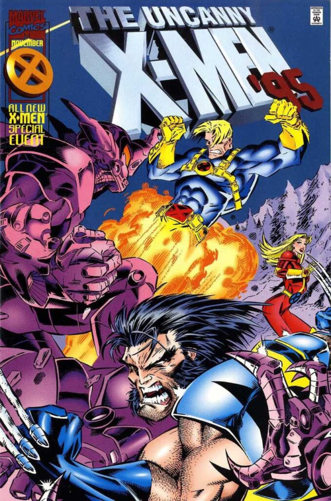 Uncanny X-Men Annual 1995, vue de l'exemplaire