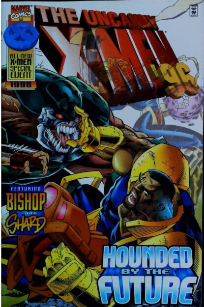 Couverture de UNCANNY X-MEN (1963) ANNUAL 1996 - par Art Thibert - lecubeacomics.com