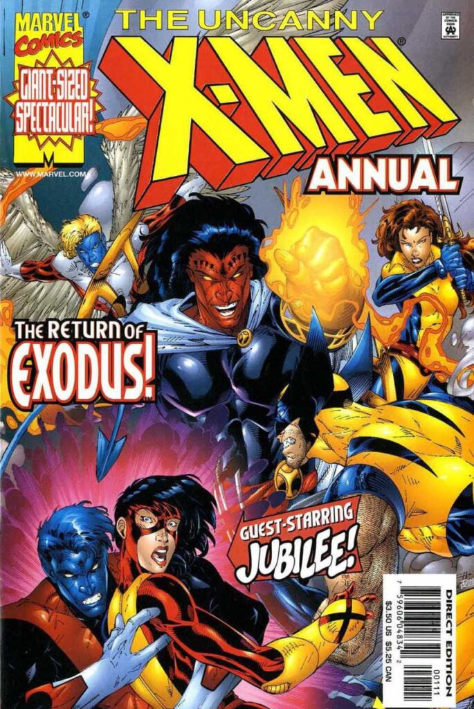 Uncanny X-Men Annual 1999, vue de l'exemplaire