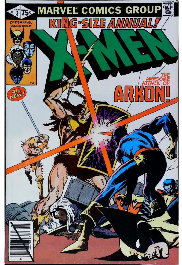 Uncanny X-Men Annual #3, vue de l'exemplaire