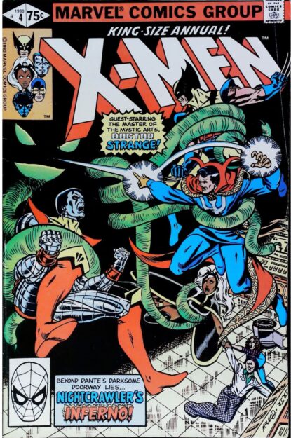 Couverture de UNCANNY X-MEN (1963) ANNUAL #4 - par John Romita Jr. - lecubeacomics.com
