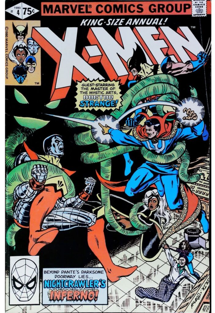 Uncanny X-Men Annual #4, vue de l'exemplaire