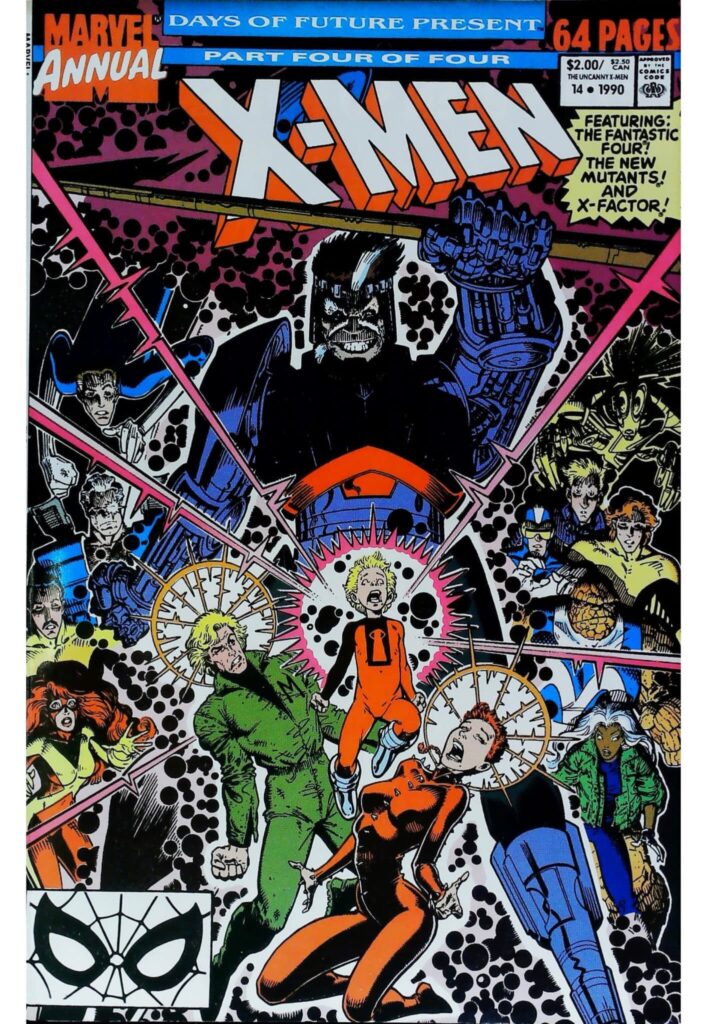 Uncanny X-Men Annual #14, exemplaire VF 8.0, recto