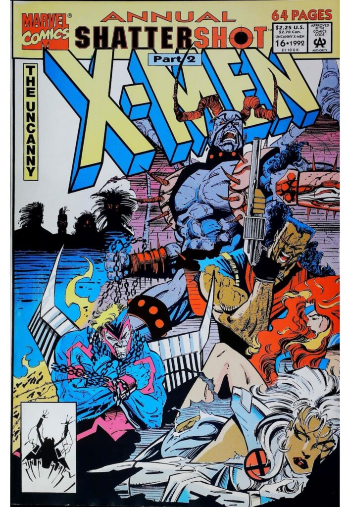 Uncanny X-Men Annual #16, vue de l'exemplaire