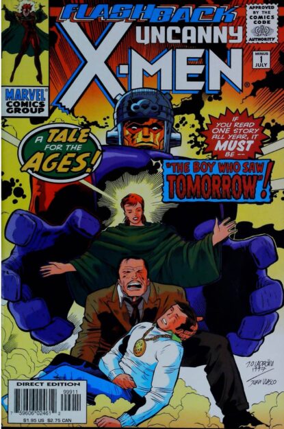 Couverture de UNCANNY X-MEN (1963) FLASHBACK - par Jise Ladronn - lecubeacomics.com