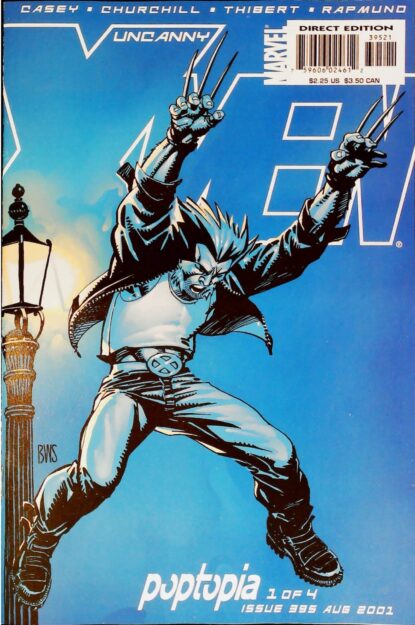 Couverture de UNCANNY X-MEN (1963) #396 - par Ian Churchill - lecubeacomics.com