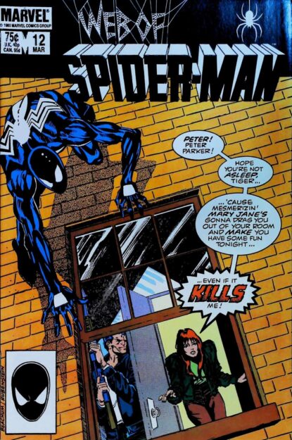 Couverture de WEB OF SPIDER-MAN (1985) #12 - par Mark Beachum - lecubeacomics.com